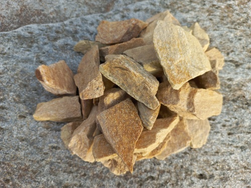 Златолит жёлтый декоративная каменная крошка купить в Асбесте