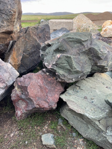 Камни для ландшафтного дизайна зелёные 10-60 килограмм купить в Асбесте