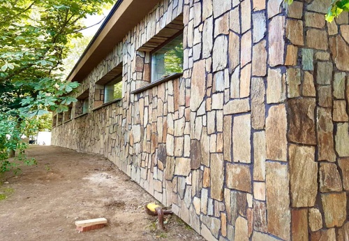 Плитняк кора дерева для цоколя, отмостки купить в Асбесте