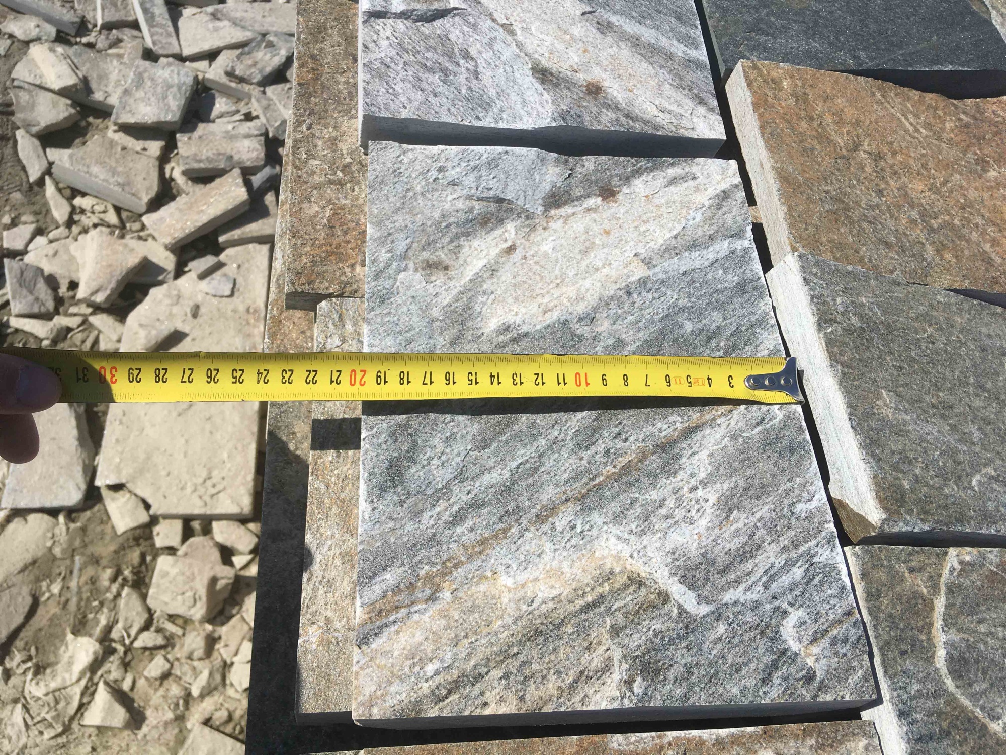 Плитка пилёная златолит Уральский для фасада купить в Асбесте