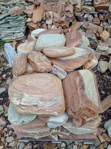 Златолит жёлтый, жёлто-зелёный глыбки и валуны для ланшафтного дизайна купить в Асбесте