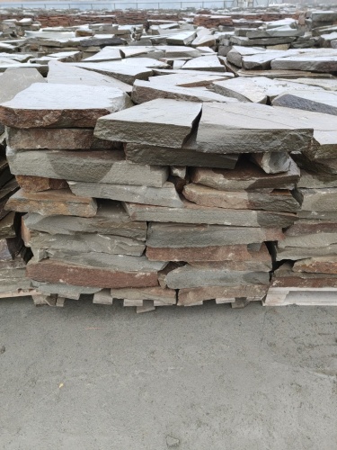 Плитняк песчаник серо-зелёный для мощения 60-65 мм купить в Асбесте